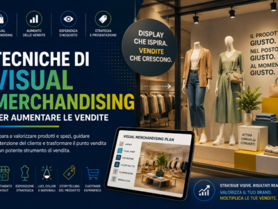 Tecniche di visual merchandising per aumentare le vendite